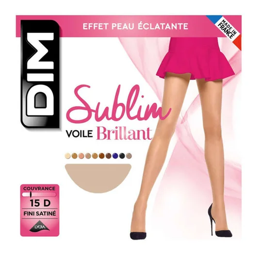 Collant Voile Brillant, Capri, 15D, Sublim