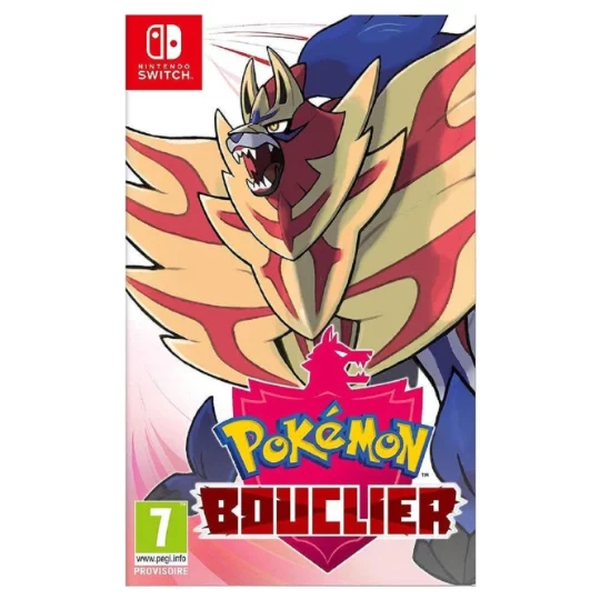 Jeu vidéo : Pokémon bouclier Console : Switch