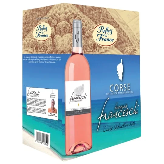 Vin Rosé A.O.P. Corse REFLETS DE FRANCE