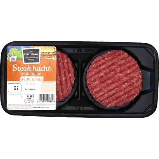 Steak haché pur boeuf spécial Burger