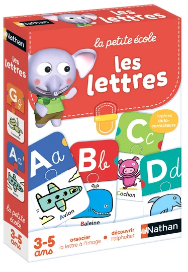 La petite école - Les lettres - jeu éducatif - 3-5A