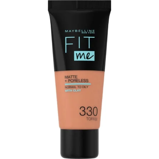 Fond de Teint Liquide Fit Me! Matifiant 330 Caramel Doré