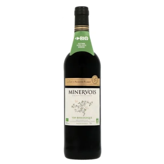 Vin rouge Minervois Bio