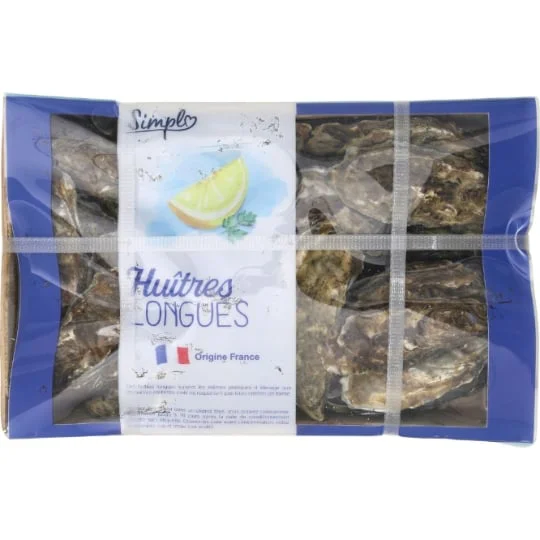 Huîtres longues