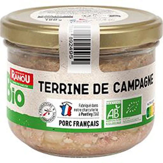 Terrine de campagne Bio