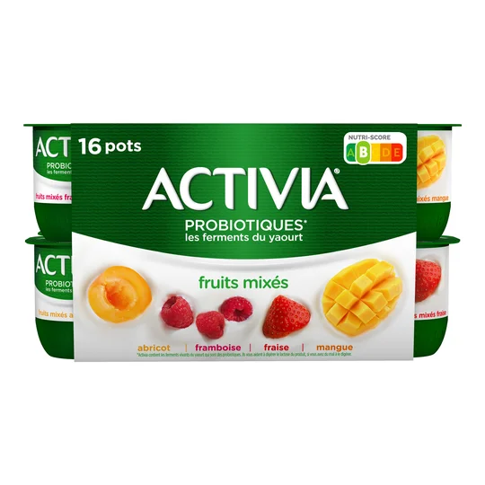Yaourt fruits mixés bifidus