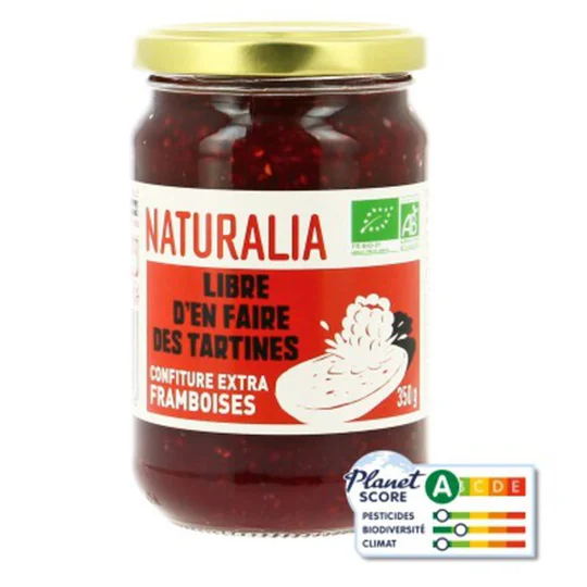 Confiture de Framboises Bio