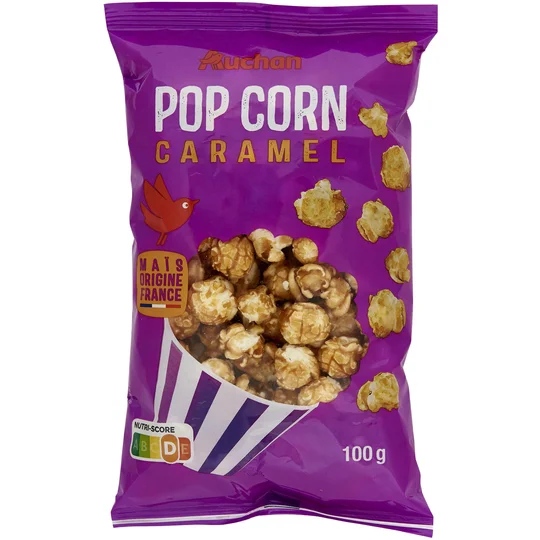 Pop corn caramel