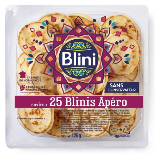 Blinis apéro - x25