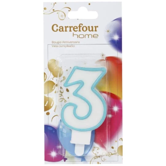 Bougie anniversaire n° 3