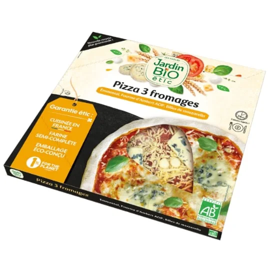 Pizza bio 3 fromages