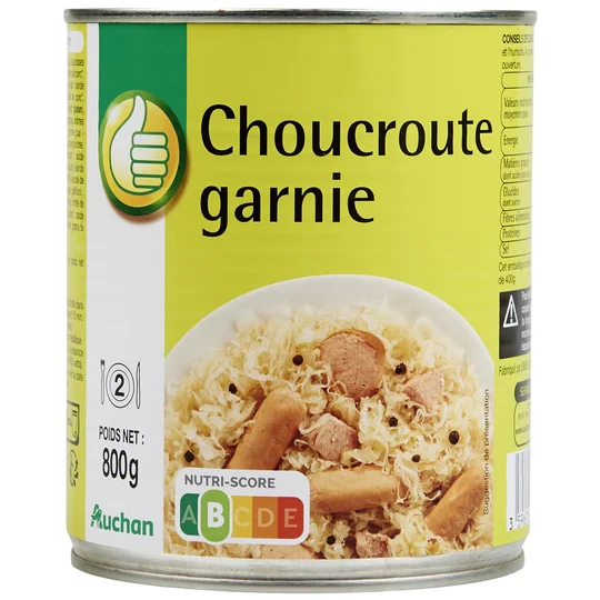 Choucroute garnie