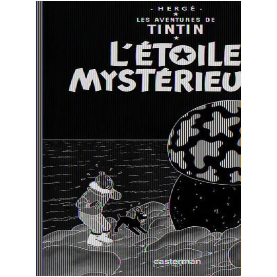 BD Les Aventures de Tintin Tome 10 - L'étoile mystérieuse