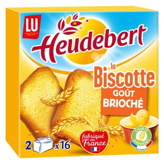 Biscottes goût brioché