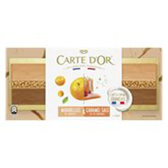 Bûche glacée Mirabelles Caramel