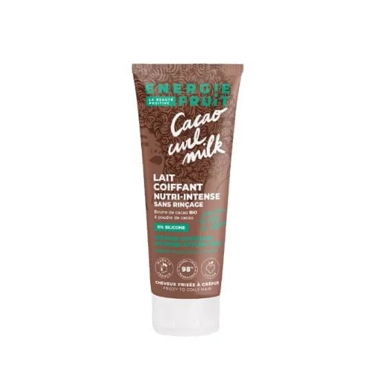 Lait coiffant sans rinçage nutri-intense cheveux frisés à crépus