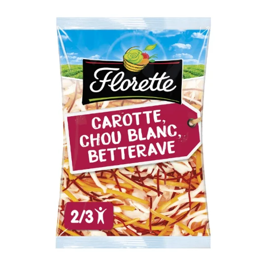 Mélange de Crudités Carotte Chou Blanc Betterave