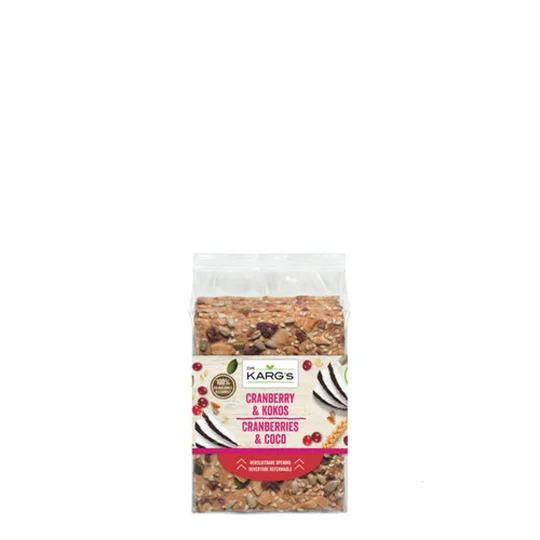 Pain croustillant cranberries & coco