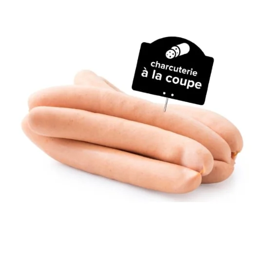 Saucisse de Francfort fumée