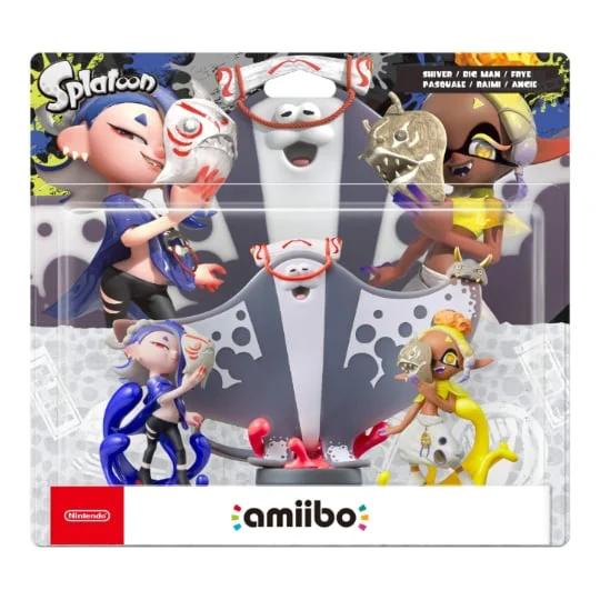 Pack amiibo collection Splatoon 3 : Pasquale Raimi et Angie Nintendo Switch
