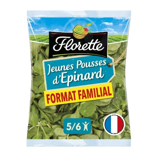 Salade jeunes pousses d'epinard