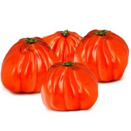 Tomates côtelées rouges coeur vrac