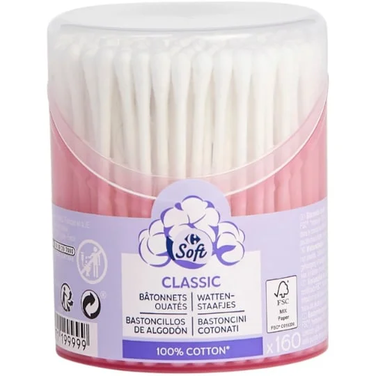 Bâtonnets ouatés Classic Soft