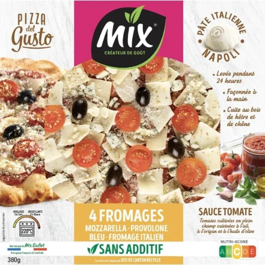Pizza 4 fromages