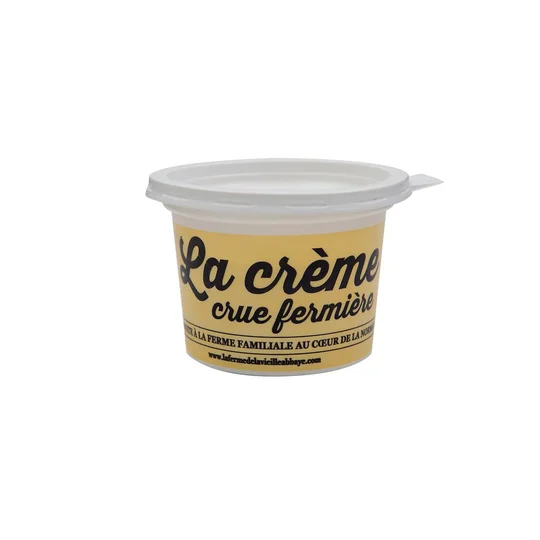 Crème crue fermière