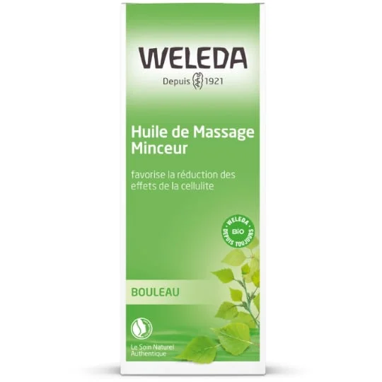 Soin Corps Huile de Massage Minceur Bouleau Bio