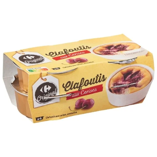 Dessert clafoutis aux cerises