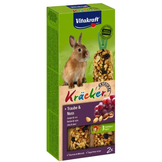 Friandises pour lapin nain raisin & noix