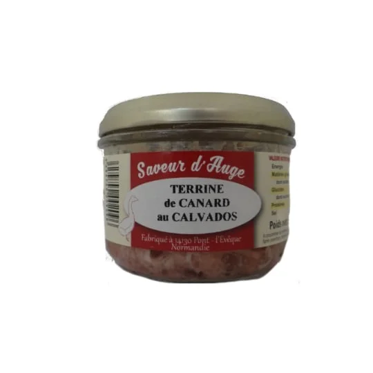 Terrine canard au calvados
