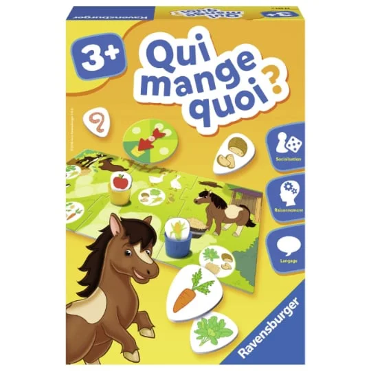Qui mange quoi ? Dès 3 ans