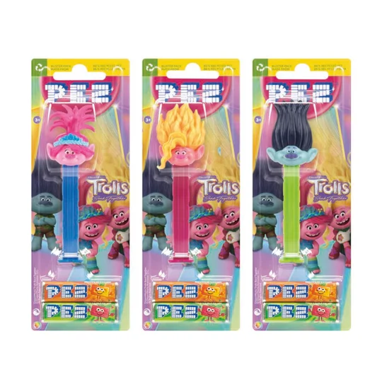 Distributeur bonbons aux fruits (1 distributeur + 2 recharges)