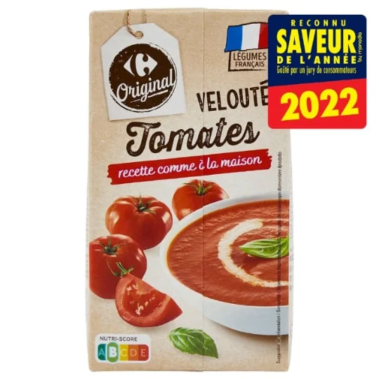 Soupe velouté tomates