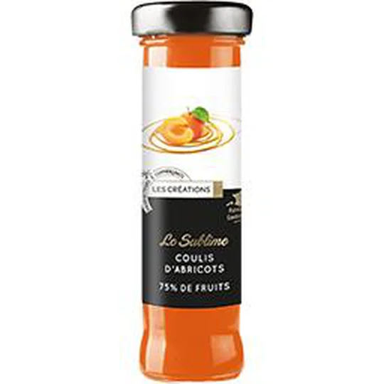 Le Sublime coulis d'abricots 75% de fruits
