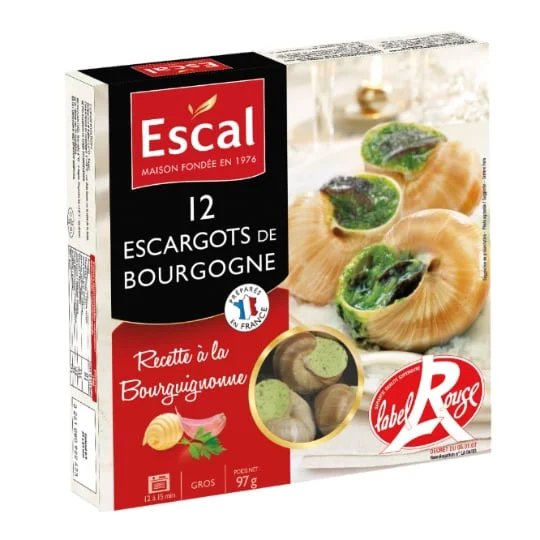 Escargot de Bourgogne recette à la Bourguignonne label rouge