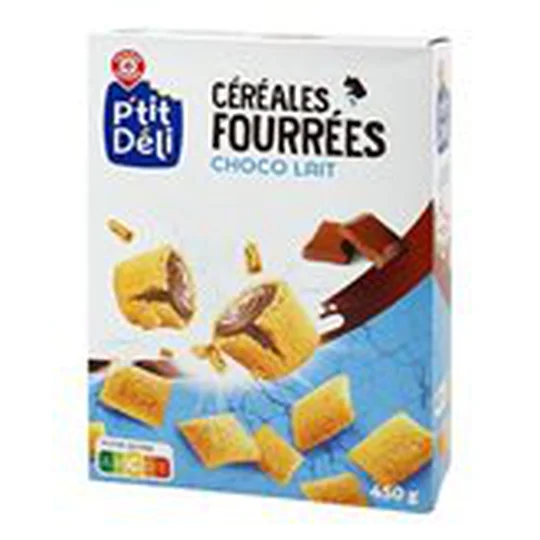 Céréales fourrées Chocolat au lait