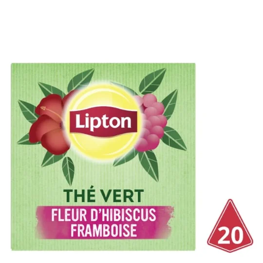 Thé vert hibiscus & framboise x20