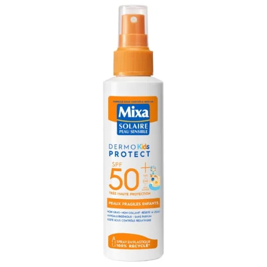 Spray Protection Solaire Enfant Peaux Fragiles Dermo-Protect Kids SPF50+