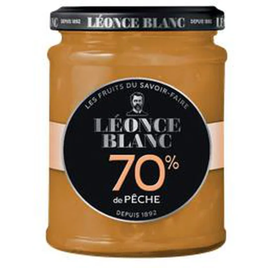 Confiture de pêches allégée en sucres