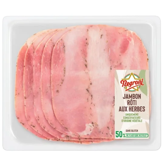 Jambon rôti aux herbes sans gluten