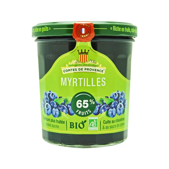 Confiture de Myrtilles Bio