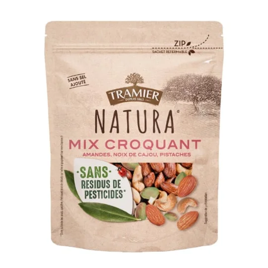 Natura - Mix croquant amandes, noix de cajou et pistaches