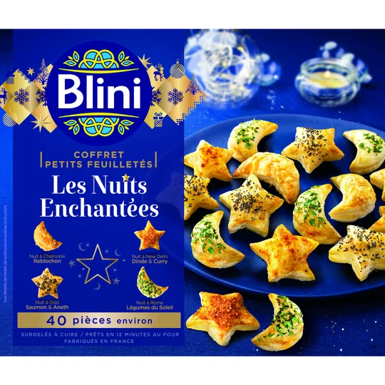 Assortiment de petits feuilletés apéritifs