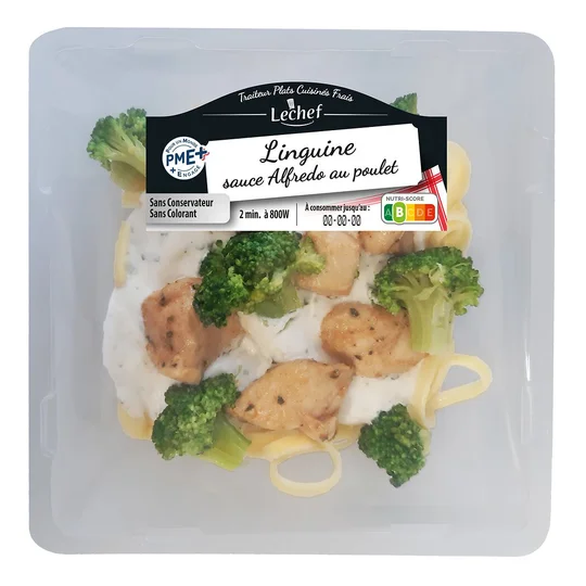 Linguine sauce Alfredo au poulet