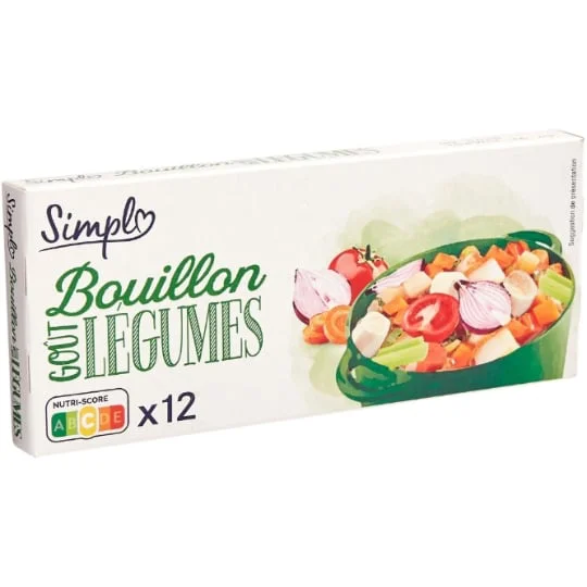 Bouillon goût légumes SIMPL