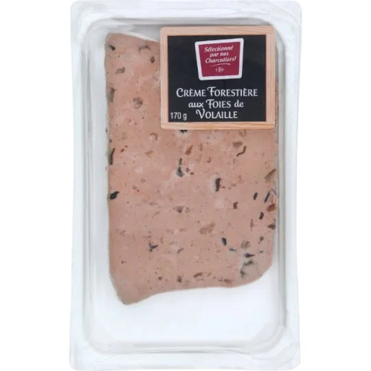 Pâté crème forestière