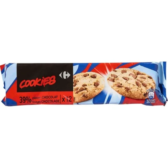 Cookies 39% pépites chocolat